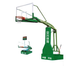 yx 003c 平箱仿液壓移動式標準籃球架